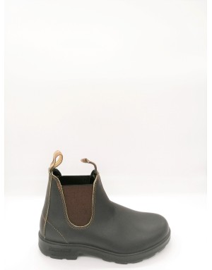 BLUNDSTONE BCCAL0010 0500, BEATLES IN VITELLO INGRASSATO COLORE T.MORO STOUT BROWN