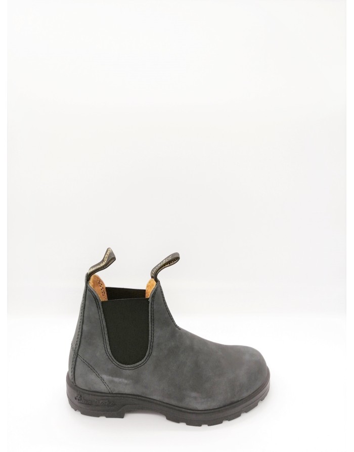 BLUNDSTONE BCCAL0294 0587, BEATLES IN NABUK  INGRASSATO COLORE RUSTIC BLACK/ANTRACITE