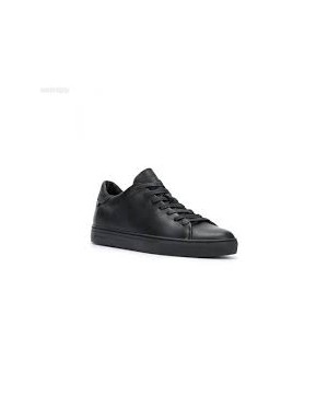 CRIME LONDON BEAT 11301AA1 SNEAKER LACCI TOMAIA VITELLO NERO FONDO SCATOLA GOMMA
