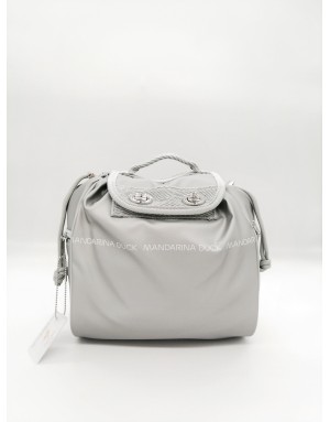 MANDARINA DUCK UQT06 ZAINO MEDIO, UTILITY COLORE SILVER