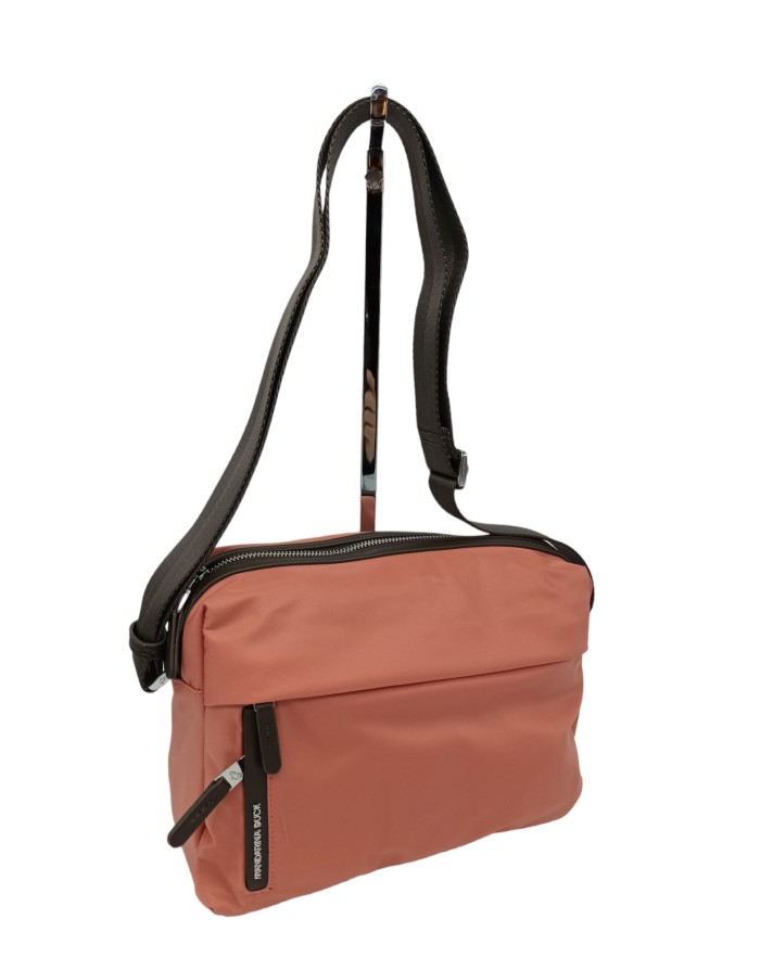 MANDARINA DUCK VCT19 HUNTER, BORSA MEDIA IN TESSUTO COLORE PESCA CON PROFILI  T.MORO, LAMPO CENTRALE , TASCONE FRONTALE E TRACO