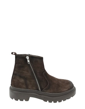 MINORONZONI S522 POLACCO LISCIO IN CROSTA INGRASSATA COLORE T.MORO, DUE LAMPO LATERALI, FONDO CARRO EXTRA LIGHT