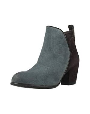 STONEFLY 105349 MACY 2 VELOUR , TRONCHETTO  IN CAMOSCIO INGRASSATO, , TACCO 4CM, FONDO GOMMA