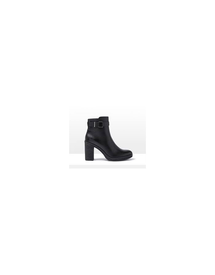 WHAT FOR FW16WF519 TRONCHETTO IN VITELLO COLORE NERO, TACCO 8CM CON  PLATO', FONDO PARA