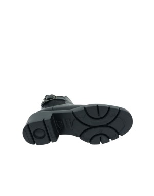 CALLAGHAN STIVALETTO LISCIO IN VITELLO COLORE NERO, LAMPO, ELASTICO E FIBBIA LATERALE, FONDO GOMMA EXTRA LIGHT, TACCO 6CM CON P