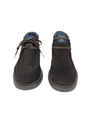 CALLAGHAN POLACCO/INGEGNERE STRANGATO, TOMAIA IN CAMOSCIO SCOTCHGARD COLORE T.MORO, FONDO GOMMA EXTRA LIGHT