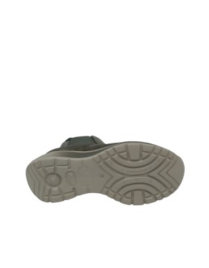 CALLAGHAN STIVALETTO LISCIO IN CAMOSCIO INGRASSATO COLORE GRIGIO, LAMPO ED ELASTICO LATERALE, FONDO GOMMA EXTRA LIGHT BICOLOR 5