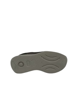 CALLAGHAN SNEAKER LACCI IN VITELLO LAMINATO BRONZO E CAMOSCIO COLORE VERDE, FONDO GOMMA EXTRA LIGHT BICOLOR 5CM