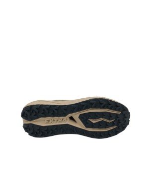 EXTR4 SNEAKER LACCI  TRAINING, TOMAIA IN TESSUTO TECNICO COLORE CUOIO-NERO, FODERA GORETEX, FONDO GOMMA EXTRA LIGHT