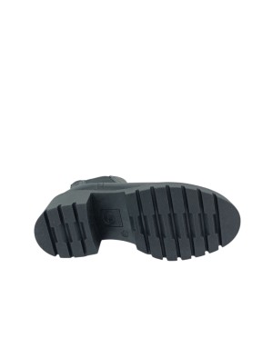 TAMARIS BEATLES LISCIO IN VITELLO COLORE NERO, ELASTICI IN TINTA, FONDO GOMMA ROCCIA, TACCO 6CM CON PLATEAU