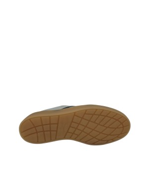 VOILE BLANCHE MIND 02 SNEAKER LACCI IN VITELLO E CAMOSCIO COLORE BEIGE/LATTE CON PROFILI NERI, FONDO GOMMA MIELE