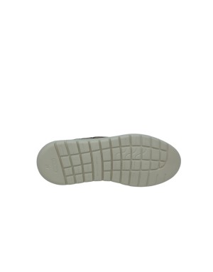 AMBITIOUS SNEAKER STRINGATA GUSTO BARCA, TOMAIA IN CAMOSCIO COLORE TAUPE, FONDO EXTRA LIGHT