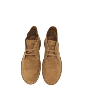 FRAU POLACCO LISCIO IN CAMOSCIO  COLORE CASTORO, FONDO GOMMA MICRO COLORE MATTONE